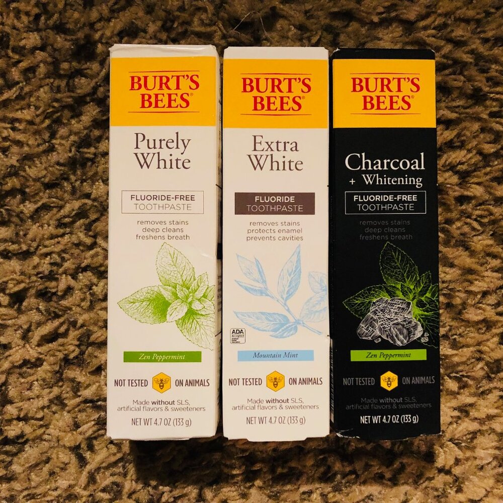 3 -  Burt's Bees Toothpaste